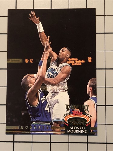 1992 93 Stadium Club ALONZO MOURNING Rookie card 297 MINT EBay