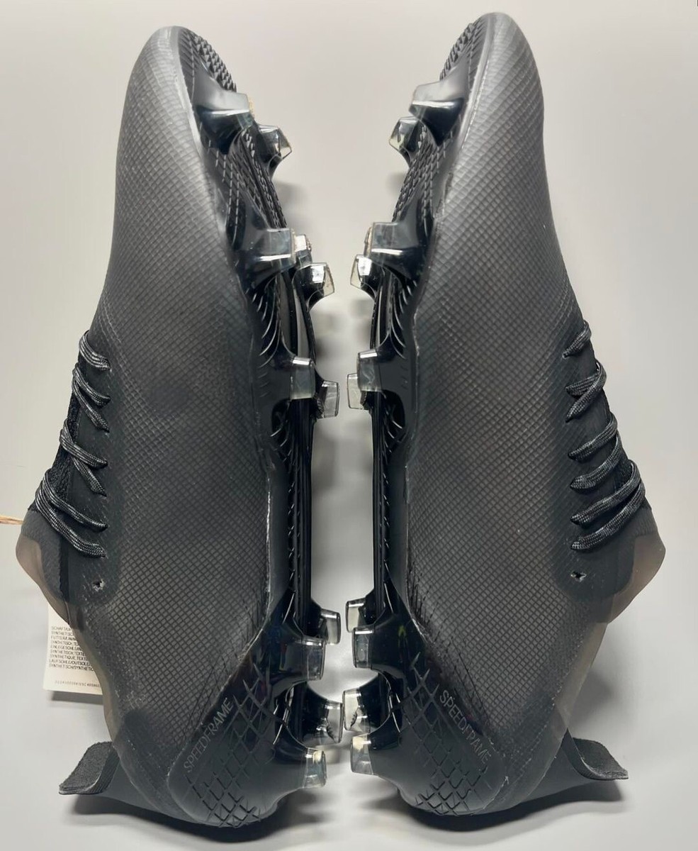Adidas X Ghosted .1 Triple Black FG , Soccer Cleats , US 11
