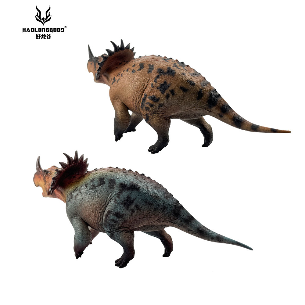 HAOLONGGOOD 1/35 Sinoceratops Figure Dinosaur Model Adult Gift