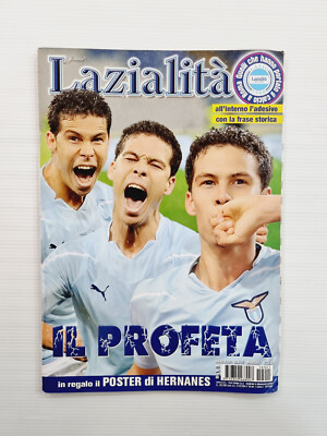 Lazialität Lazio Nr. 341 Januar 2011 Hernanes-Zarate-Muslera-Mauri-Andre Dias