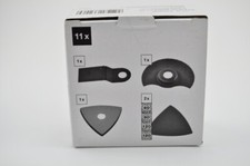 Multitoolbox f&uuml;r Schleifger&auml;te zum S&auml;gen, Trennen und Schleifen, 11 teilig