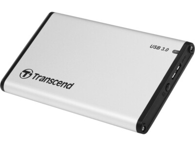Transcend 2.5'' Silver SATA III 6Gb/s USB 3.1 Gen1 TS0GSJ25S3