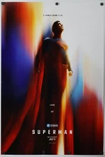 Superman - James Gunn original DS movie poster D/S 27x40 2025 US Advance