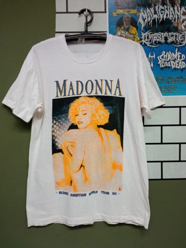 Madonna Blond Ambition World Tour 90s vintage t shirt Movie 1990s vintage concert t-shirt, vintage, single stitch, B+ condition