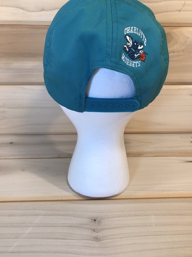 Charlotte Hornets Vintage Mütze Zwillinge Enterprise verstellbar Druckknopf Multi Logo türkis - Bild 5 von 9