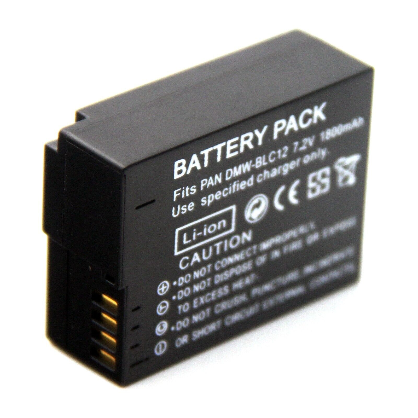 Li-ion Battery Pack For Panasonic DMW-BLC12 DMW-BLC12E DMW-BLC12GK  DMW-BLC12PP
