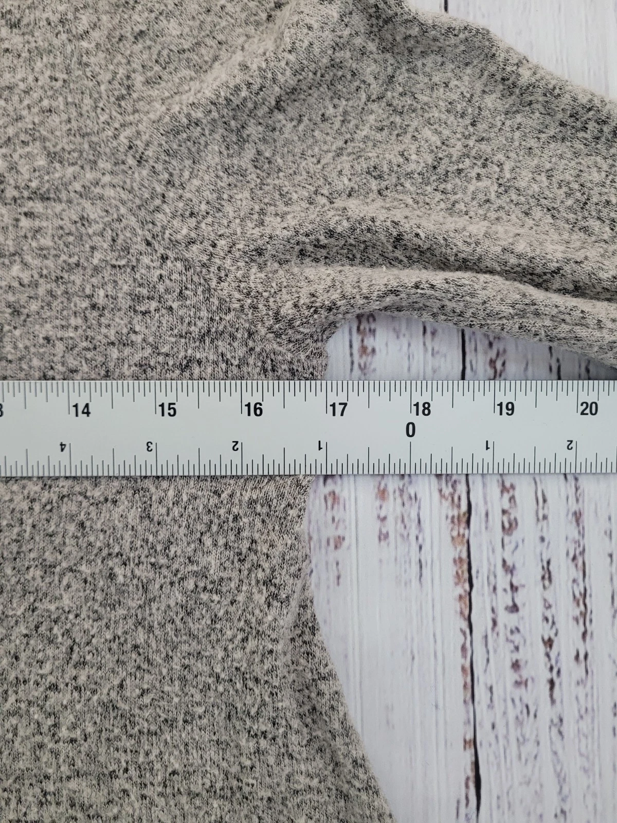 VETEMENTS Potter's Pot Marled Vestito Maglione Girocollo Manica Lunga Donna L