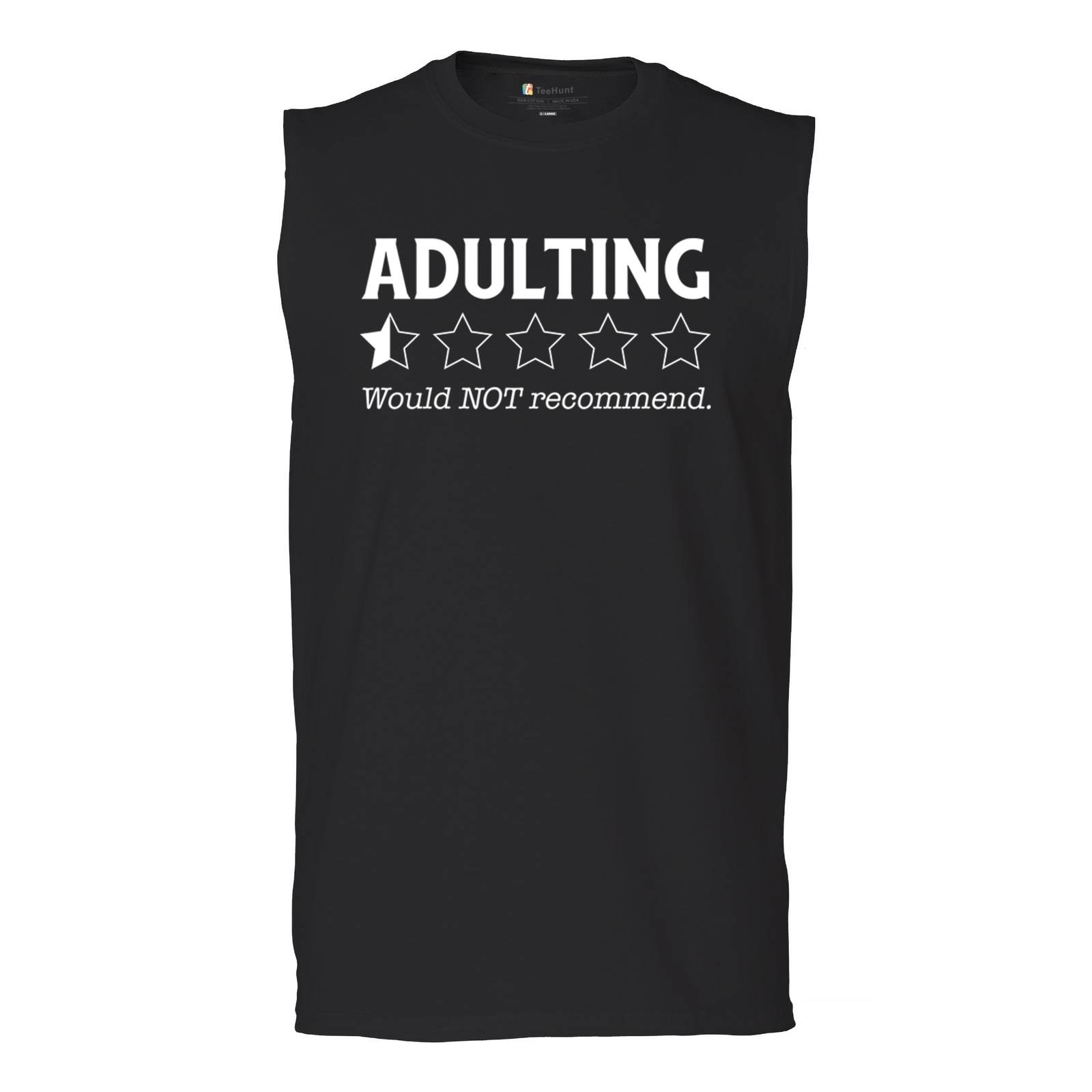 ALTRA Camicia muscolosa per adulti non consiglierei divertente vita adulta dura recensione uomo