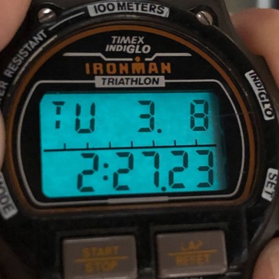 Vintage Timex Ironman Triathlon Men 737-A Quartz Digital