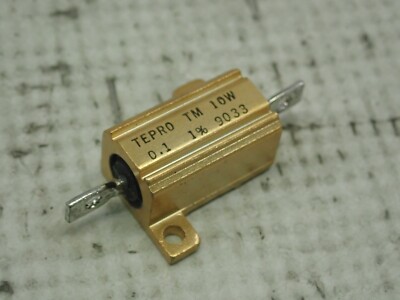 TEPRO TM 10W Housed Resistor 0.1 1% 9033 Lot of 35 New
