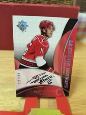 2008-09 Ultimate Collection #65 Brandon Sutter AU RC 125/399