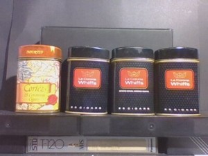 4 Cigar Tins (empty) - 1 Cortez and 3 La Corona Whiffs Excellent Cond.