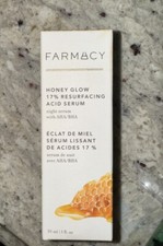 Farmacy Honey Glow 17 Resurfacing Acid Serum - Night Cream with AHA/BHA - 30ml