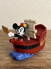 MINNIE MOUSE PIRATES OF THE CARIBBEAN SHIP MCDONALDS HAPPY MEAL TOY PRE-OWNED