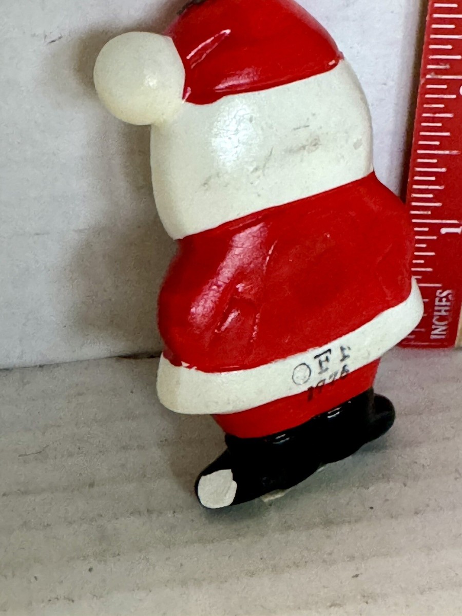 2 Vintage Santa Claus, One Is MADE IN JAPAN - By Toymaker 2 Vintage Santa Claus, One Is MADE IN JAPAN - By Toymaker