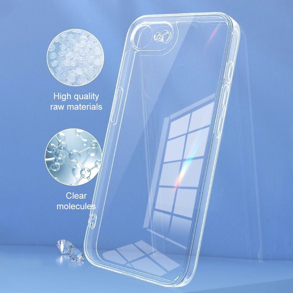 32nd Clear Gel Series - Gel Transparente in TPU Silicone Clear Case Cover per Nokia 2.3, Custodia Ultra Slim Cristallo Gel - Transparente