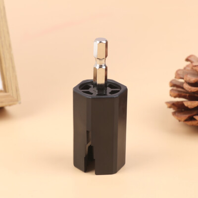 Black String Winder Tuning Peg Puller Electric Drill For Guitar Bass Repair ToYR