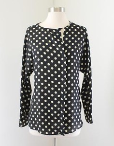 blusa de lunares zara