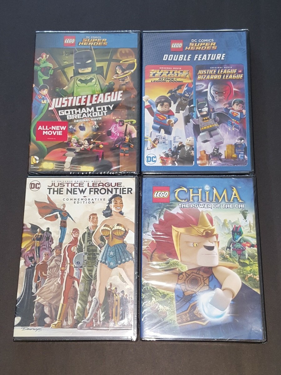 中古DVD 『リディキュール』　ニューマスター版 Lot of 4 Lego DC Super Heroes DVD's Animated Movies Justice League