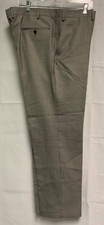 CHAPS Mens Black/white Career Business Work Suit Pants Slacks Size 40W x 30L
