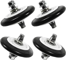 4-Pack HQRP Drum Support Roller for LG 4581EL2002A AP5688895 Replacement