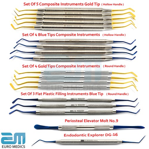 Dental Composite Filling Restorative Plastic Placement Instruments Lab