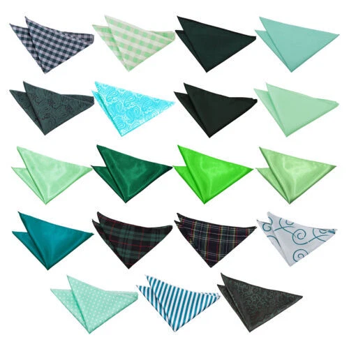 Plaza de Bolsillo Floral Handmade Pañuelos para hombres