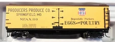 NEW ATLAS HO 40' WOOD BILLBOARD REEFER PRODUCERS PRODUCE EGGS & POULTRY