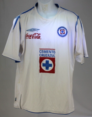 Club Deportivo Cruz Azul Authentic Umbro Jersey size XLarge 2003