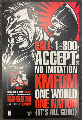 KMFDM Light 11x17 Poster Print | eBay