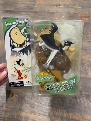 McFarlane Toys Quick Draw McGraw El Kabong Figure Hanna-Barbera Series 1 (NEW!)