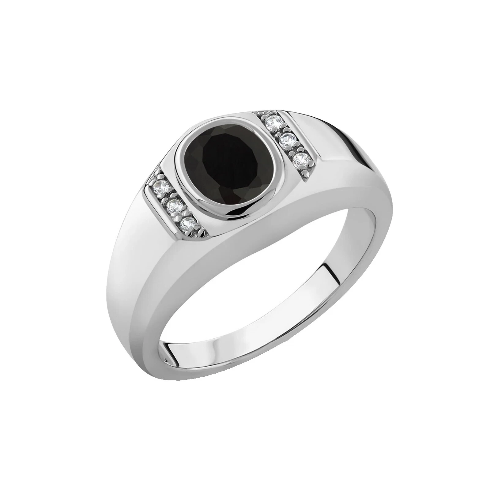 Onyx Band Rings for Men 5 Ring