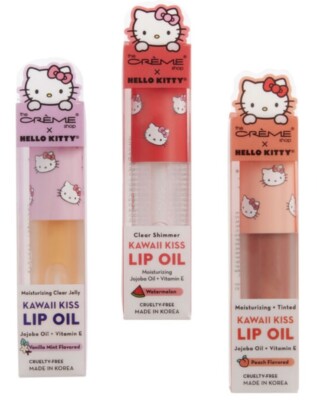 The Crème Shop x Hello Kitty Kawaii Kiss Moisturizing Lip Oil  ~ You Choose