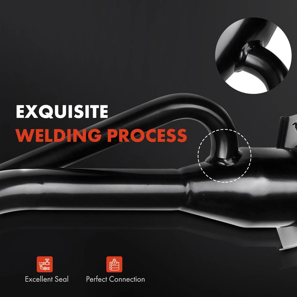 Tubo de pescoço de enchimento de tanque de combustível com 2 linhas para Ford Taurus 1997 1998 Mercury Sable - Imagem 4 de 4