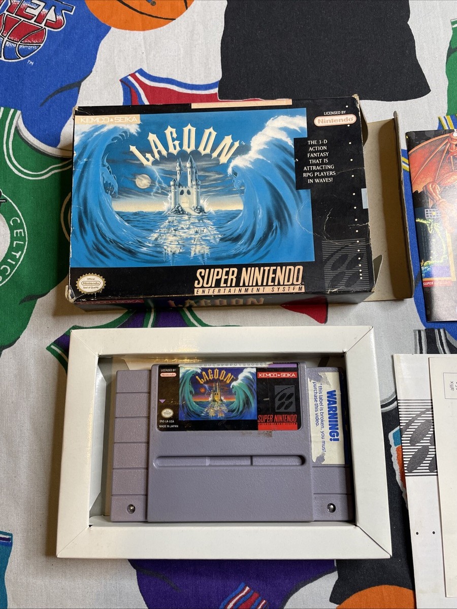 Lagoon Super Nintendo - Prix - Photo - Présentation
