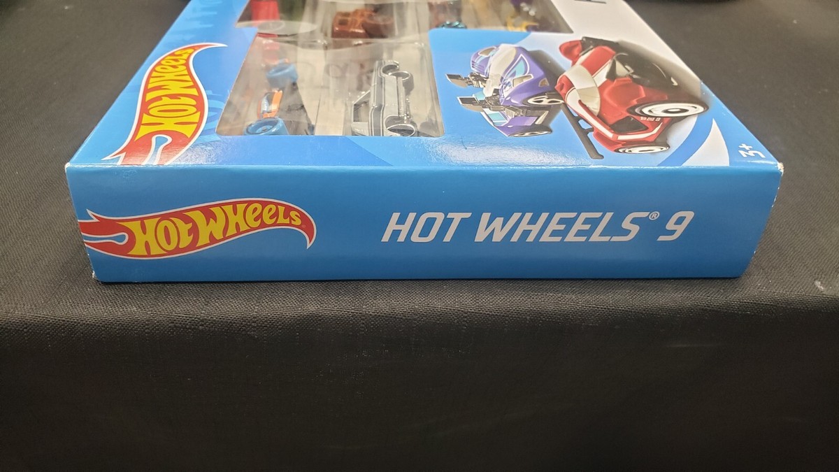 NIB 2018 HOT WHEELS 9 PACK TOY CAR 1/64 GIFT BOX SET HW X6999 JMD