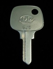 Sj5 Subaru Key Blank Fits Some 1960s Models 360 Sambar 1000 Sedan 1 Of 4