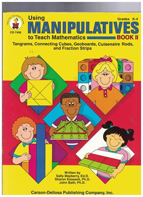 Using Manipulatives to Teach mathematics k-4 book 2 by Sally Mayberry et al