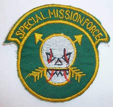 Listing image for Patch - CIA - USSF - SPECIAL MISSION FORCE / GROUP - SMAG - Vietnam War - M.97