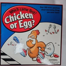 Chicken Or Egg - Tabletop Game International Playthings Inc - Complete 2-4 plyrs