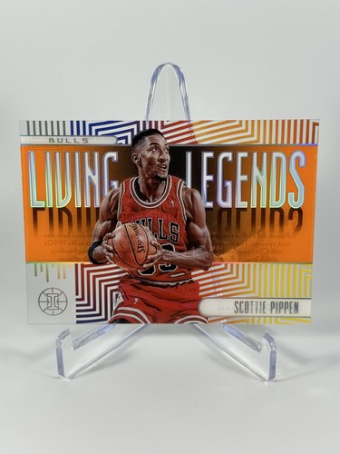 2019-20 Panini Illusions Scottie Pippen #1 Living Legends Acetate Bulls
