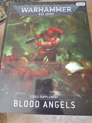 Warhammer 40K Codex Blood Angels Hardcover Sealed