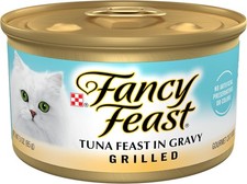 Purina Fancy Feast Grilled Wet Cat Food Tuna 3 Ounce (Pack of 24),  8.77 per gallon