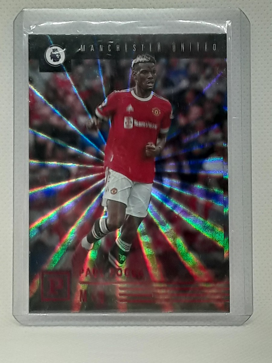 Paul Pogba 2021-22 Chronicles Panini - Red Lasers #33 - Manchester