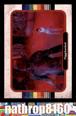 2023 Zerocool Stranger Things #92 Piggybacked Season 4 NM/NM+  Netlfix 12514