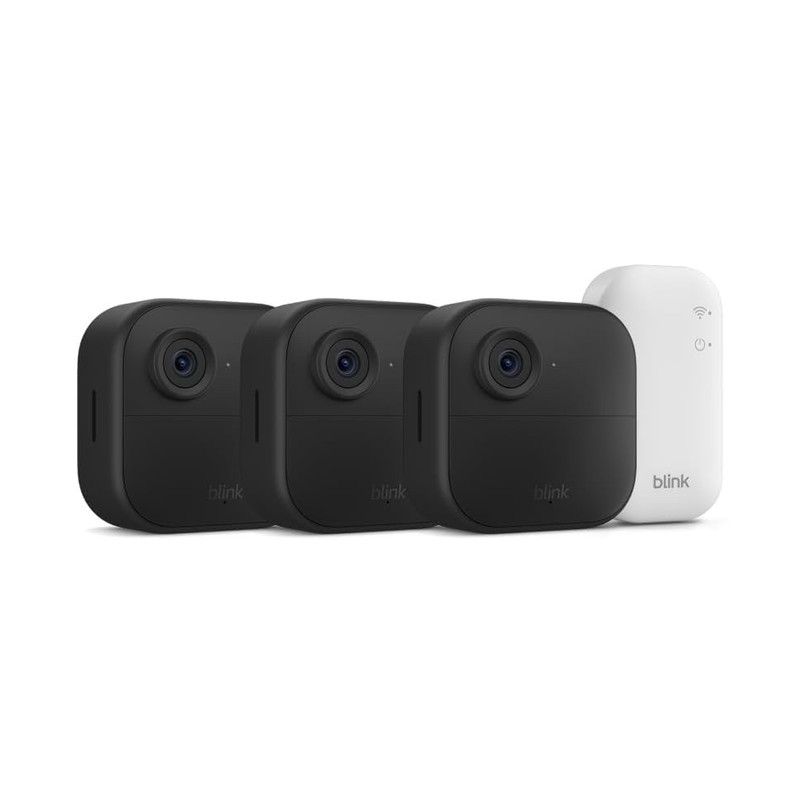 Blink Outdoor 4 Wireless 3-Cam Kit w/ Sync Module 1080p Alexa Night Vision 3 PK