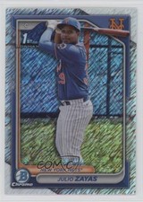 2024 Bowman Chrome Prospects Shimmer Refractor Julio Zayas #BCP-162 0n64