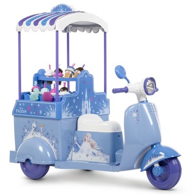 Disney Frozen Ice Cream Cart, Battery Ride-On Toy, Ice Cream Toys