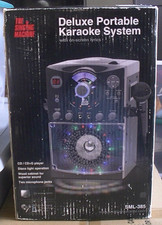 The Singing Machine Deluxe Portable Karaoke System