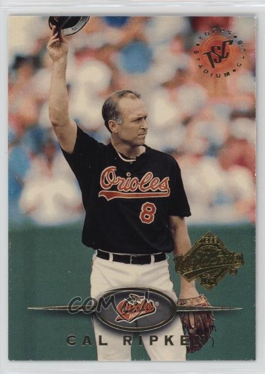 1995 Topps Stadium Club Super Teams World Series Cal Ripken Jr #1 HOF 05k6